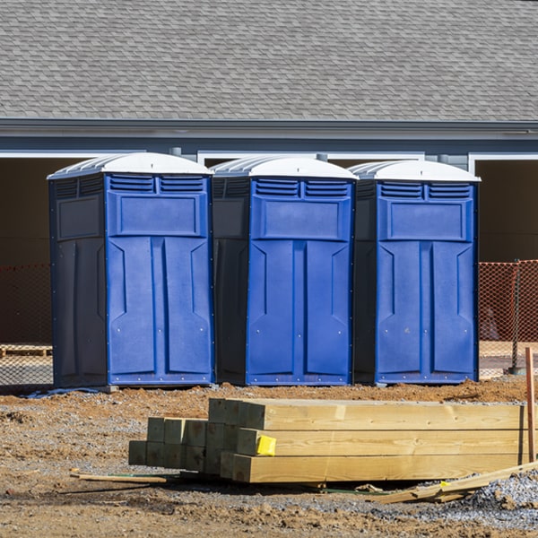 do you offer hand sanitizer dispensers inside the portable restrooms in Anchor Illinois